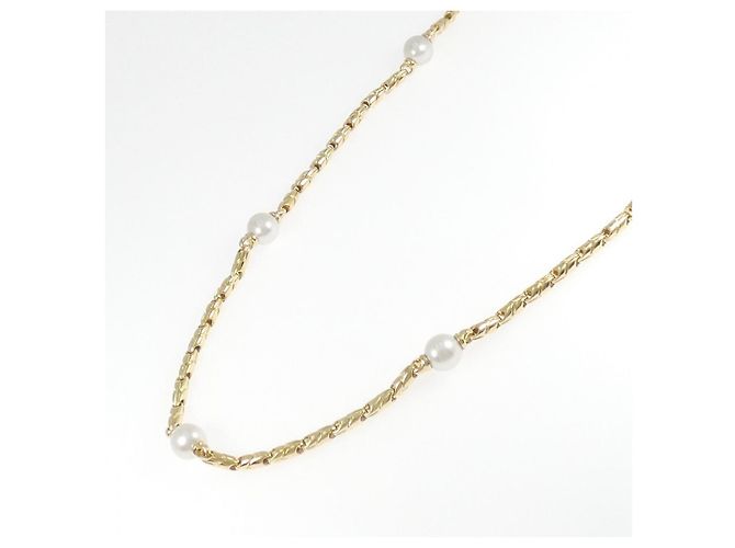 Bulgari Collana Bvlgari in oro Au750 con perle Akoya D'oro - vista 2