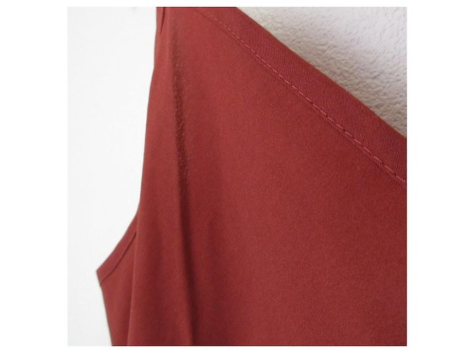Autre Marque All Saints LIANA WAIMEA KLEID Chiffon-Kleid Rot - Ansicht 11
