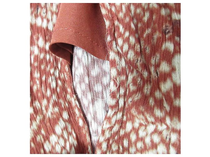 Autre Marque All Saints LIANA WAIMEA KLEID Chiffon-Kleid Rot - Ansicht 20