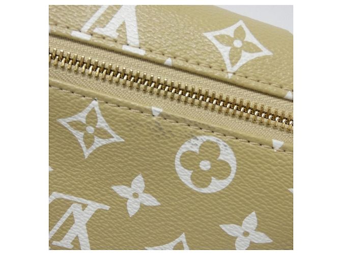 Borsa a tracolla Louis Vuitton Monogram Giant Bumbag Verde Cachi - vista 4