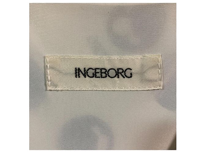 Autre Marque Vestido con estampado de frutas INGEBORG Blanco - vista 4