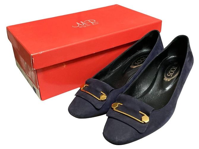 Décolleté loafer Tod's Blu Blu navy - vista 10
