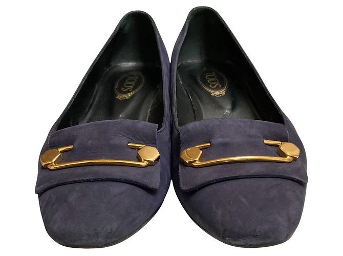 Décolleté loafer Tod's Blu Blu navy - vista 2
