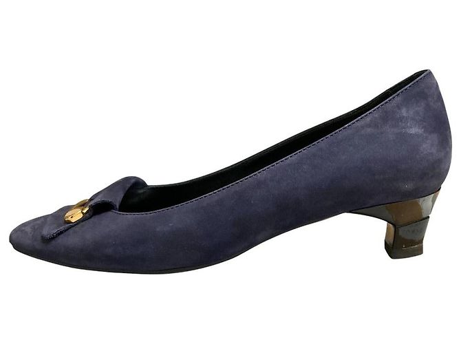 Décolleté loafer Tod's Blu Blu navy - vista 4