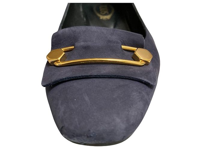 Décolleté loafer Tod's Blu Blu navy - vista 5