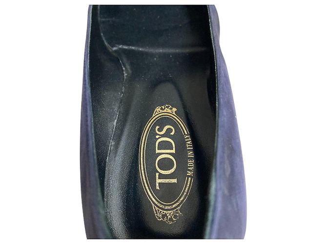 Décolleté loafer Tod's Blu Blu navy - vista 7