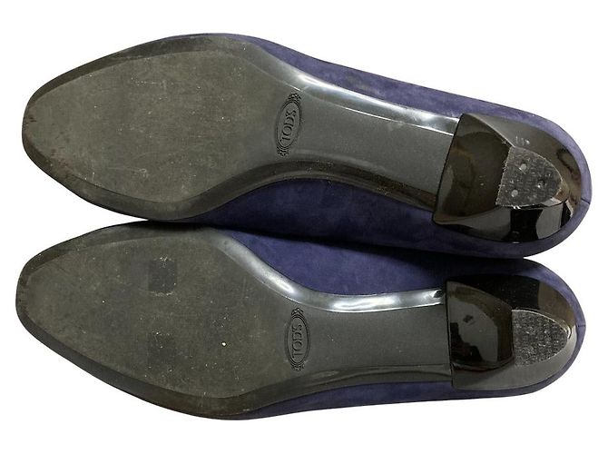 Décolleté loafer Tod's Blu Blu navy - vista 8