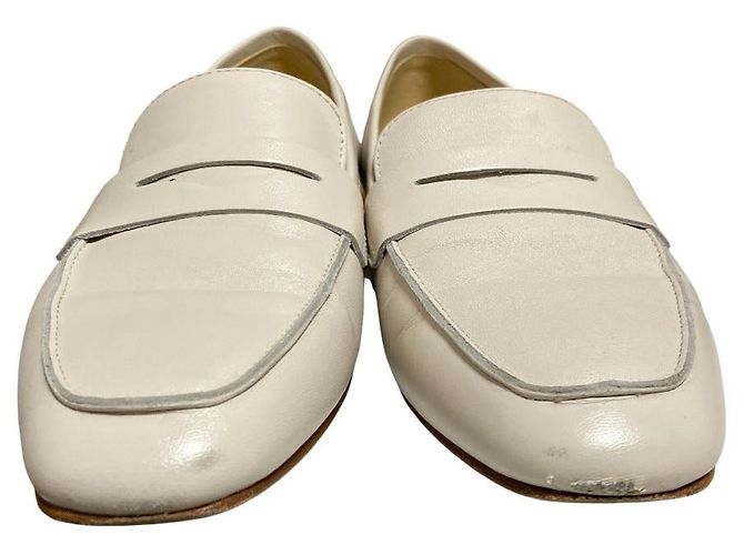 Autre Marque Fabio Rusconi Leder Loafer Beige - Ansicht 2