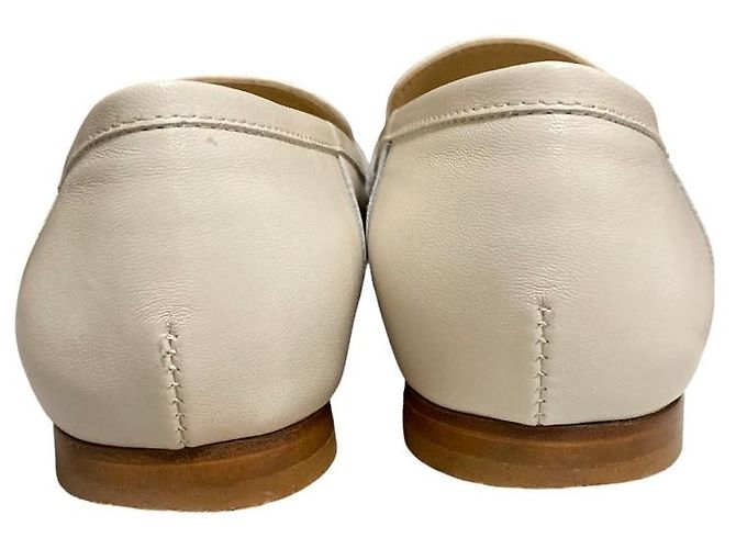 Autre Marque Fabio Rusconi Leder Loafer Beige - Ansicht 3