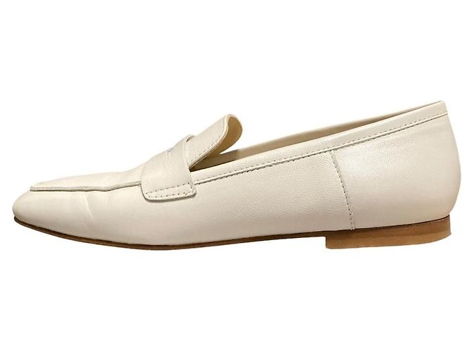 Autre Marque Fabio Rusconi Leder Loafer Beige - Ansicht 4