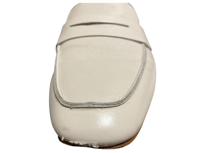 Autre Marque Fabio Rusconi Leder Loafer Beige - Ansicht 5