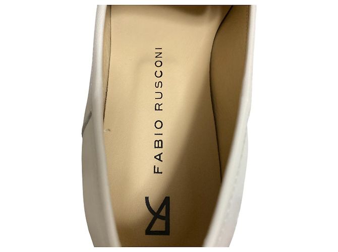 Autre Marque Fabio Rusconi Leder Loafer Beige - Ansicht 7