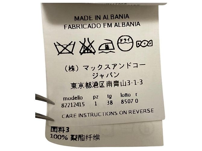 Autre Marque Ärmelloses Kleid Max&Co. Blau Marineblau - Ansicht 10