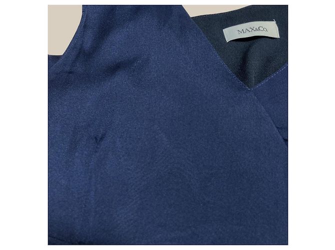 Autre Marque Ärmelloses Kleid Max&Co. Blau Marineblau - Ansicht 13