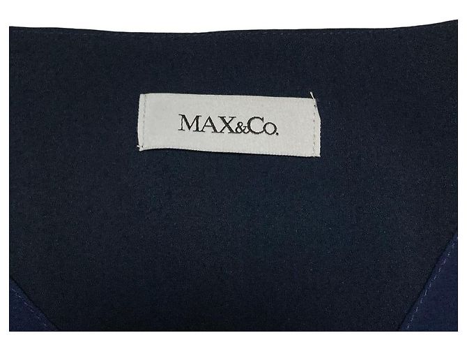 Autre Marque Ärmelloses Kleid Max&Co. Blau Marineblau - Ansicht 7