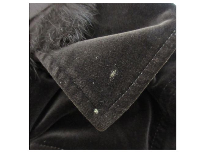 Autre Marque Chaqueta de piel de terciopelo Ingeborg Castaño - vista 18
