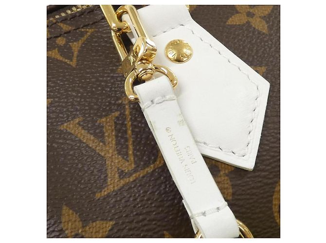 Borsa Boston Louis Vuitton Speedy Bandouliere Monogram Marrone - vista 3