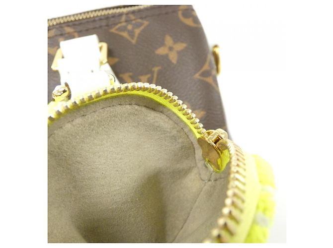 Borsa Boston Louis Vuitton Speedy Bandouliere Monogram Marrone - vista 8