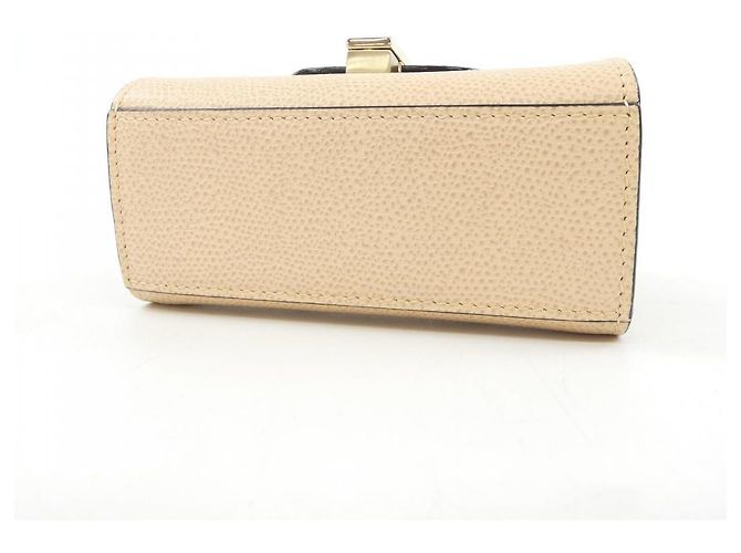 Valextra ISIDE BELT Borsa a tracolla in vitello morbido Beige - vista 4