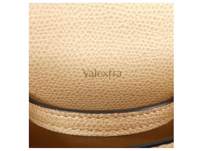 Valextra ISIDE BELT Borsa a tracolla in vitello morbido Beige - vista 5