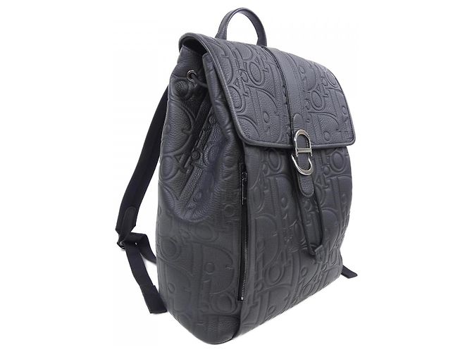 Christian Dior DIOR DAILY Gravity Lederrucksack Schwarz - Ansicht 2