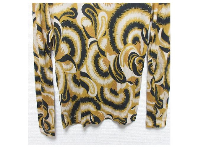 Autre Marque Top de manga larga Botanical Dries Van Noten Amarillo - vista 5