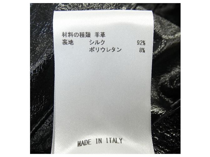 Autre Marque Lederhose Olivier Theyskens Schwarz - Ansicht 3