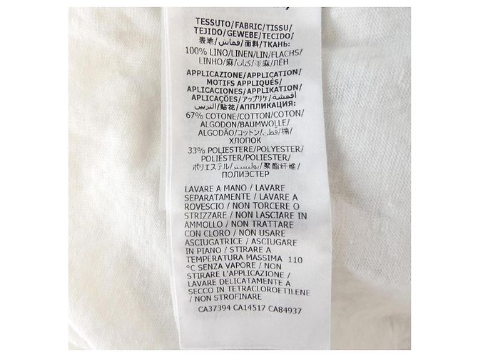 Camiseta de algodón Gucci Blanco - vista 3