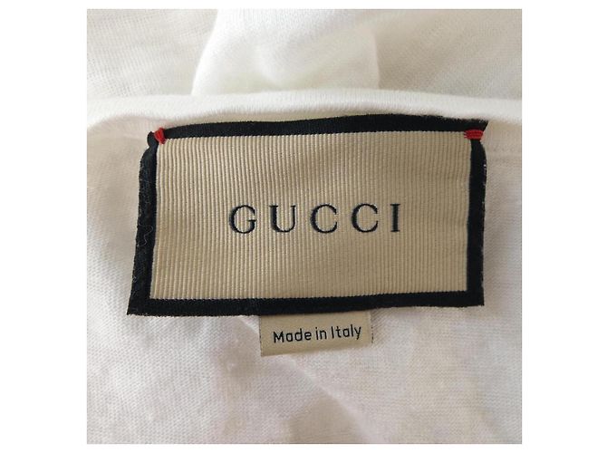 Camiseta de algodón Gucci Blanco - vista 4