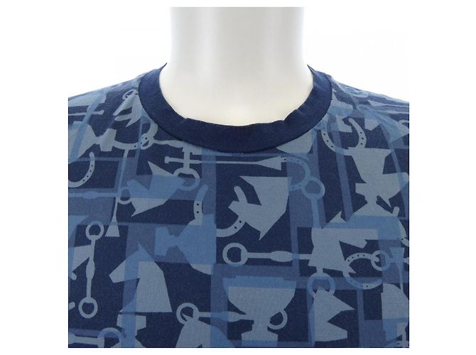 Hermès Camiseta Hermes Azul - vista 5