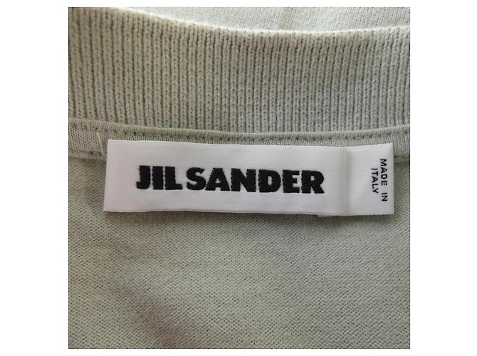 Camiseta de algodón Jil Sander Verde - vista 4