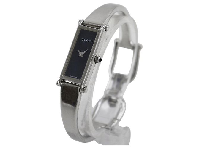 Reloj Gucci 1500L de acero inoxidable Negro - vista 2