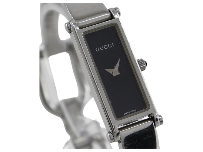 Reloj Gucci 1500L de acero inoxidable Negro - vista 3