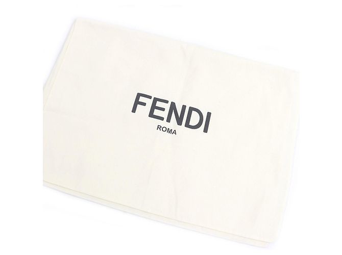 Fendi FF Logo Zucca Wollpullover Blau Marineblau - Ansicht 9