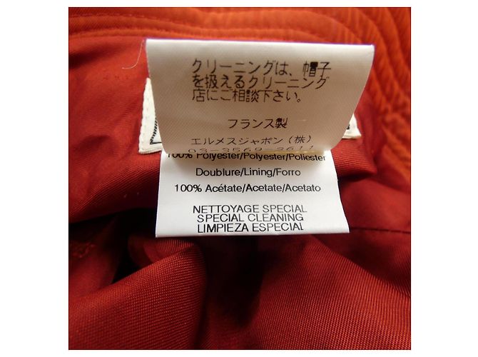 Hermès H991033N Hut Rot - Ansicht 3