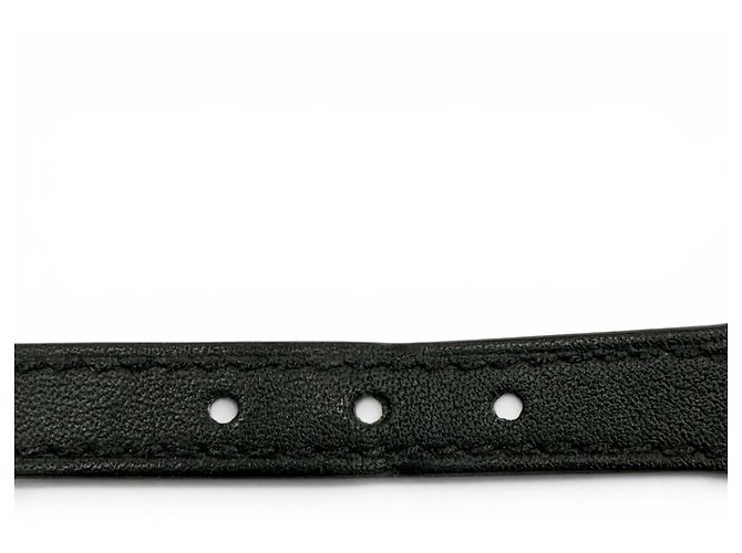 Hermès Bracciale Charm in Pelle Trench HERMES Nero - vista 8