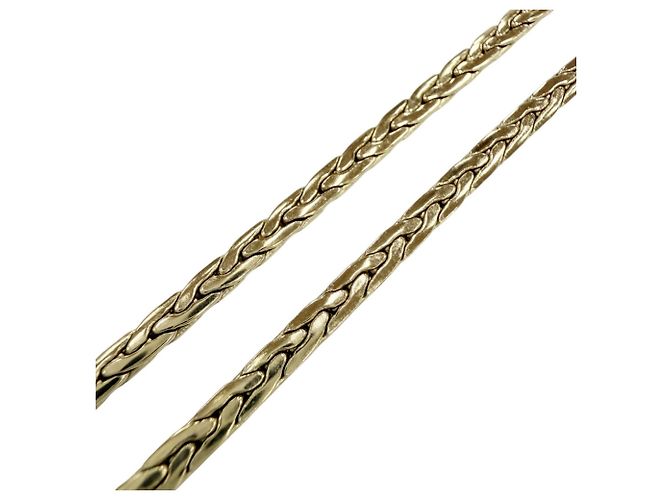 Timeless Collana Choker Chanel A23P Coco Mark con perline Argento D'oro - vista 5