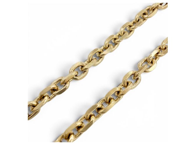 Collana Chanel Motivo Floreale con Perle e Strass D'oro - vista 5
