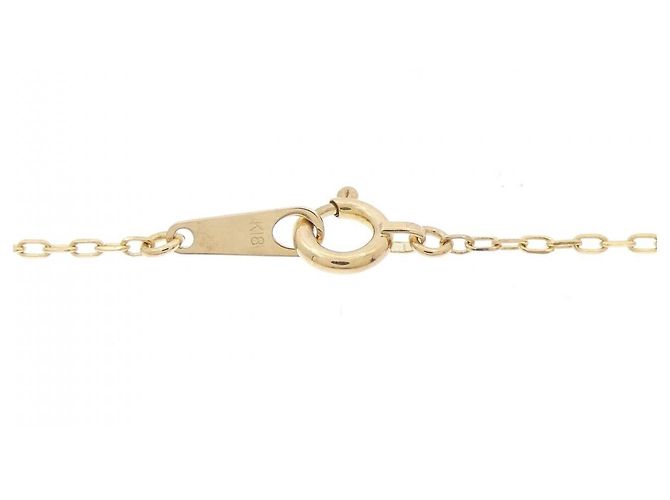 Autre Marque Colar Ribbon de Diamantes Au750 Dourado - vista 5