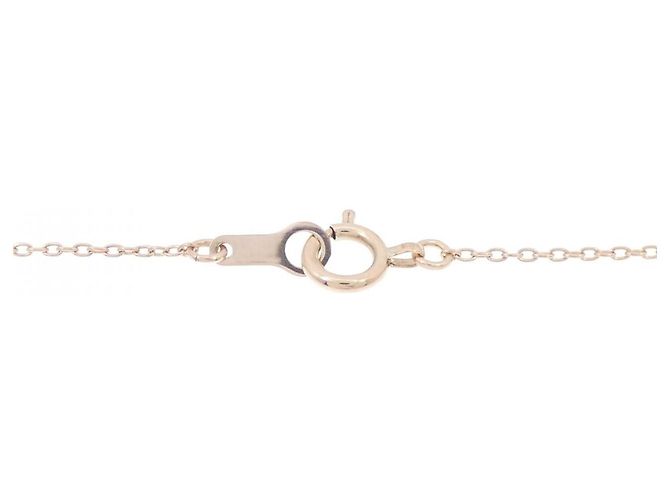 Autre Marque Collana Butterfly in Diamanti K10PG Rosa - vista 5