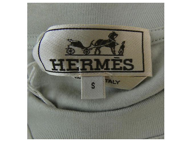 Hermès Camiseta de algodón Hermes Talla S Castaño - vista 4