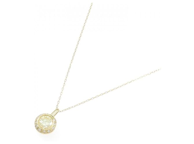 Autre Marque Collana con Diamanti Au750 D'oro - vista 2