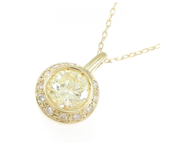 Autre Marque Collana con Diamanti Au750 D'oro - vista 3