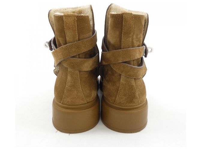 Hermès Stivali Hermes 212112Z Beige - vista 5