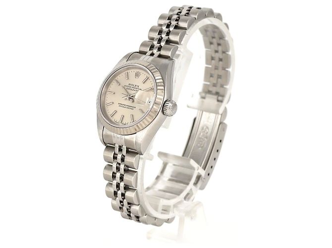 Rolex Datejust Edelstahl x Weißgold Silber - Ansicht 2