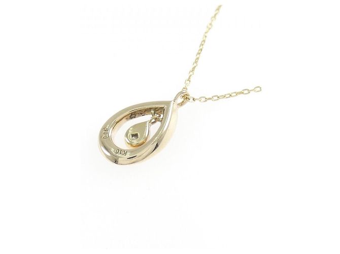 Autre Marque Collana festaria K10 Gold Diamond D'oro - vista 4