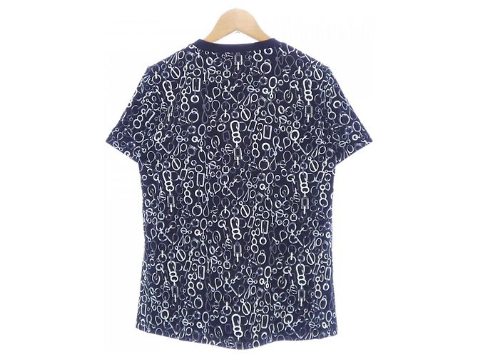 Hermès Camiseta de algodón DO RE BOUCLES Hermes Negro - vista 2