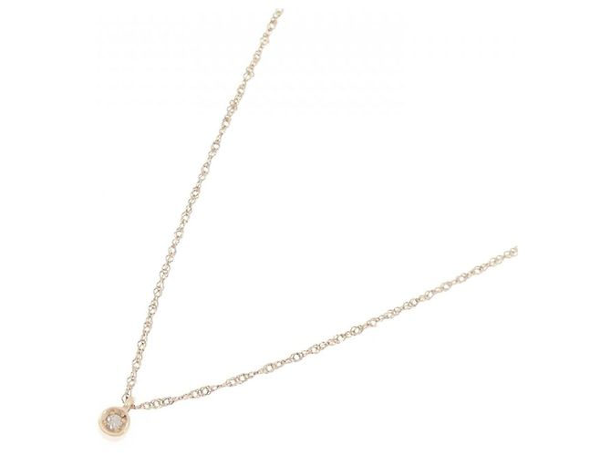 Autre Marque Collana in oro giallo K10 e diamanti D'oro - vista 2