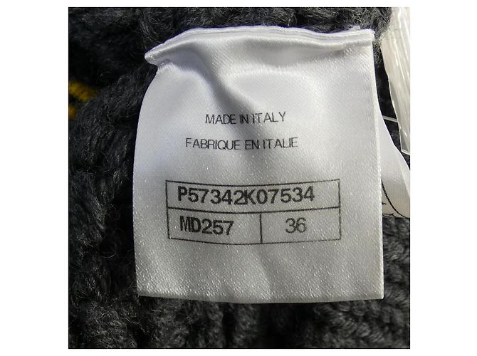 Top de punto Chanel Castaño - vista 4