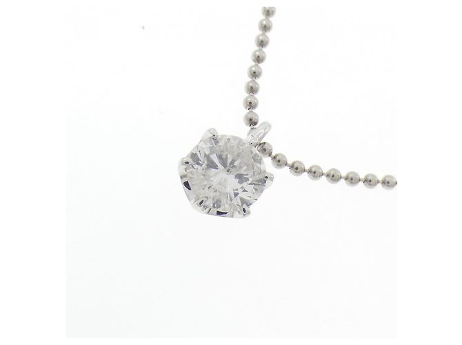 Autre Marque Collana di Diamanti PT900 PT850 Argento - vista 3